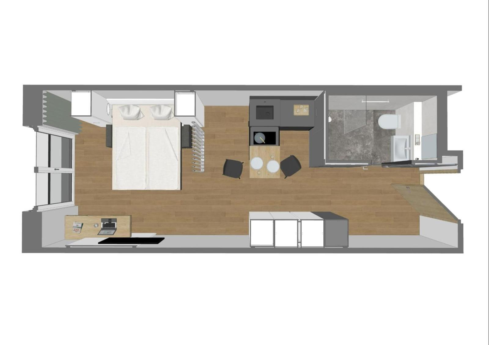 Timber One Boardinghouse Dorfen 아파트 호텔 외부 사진