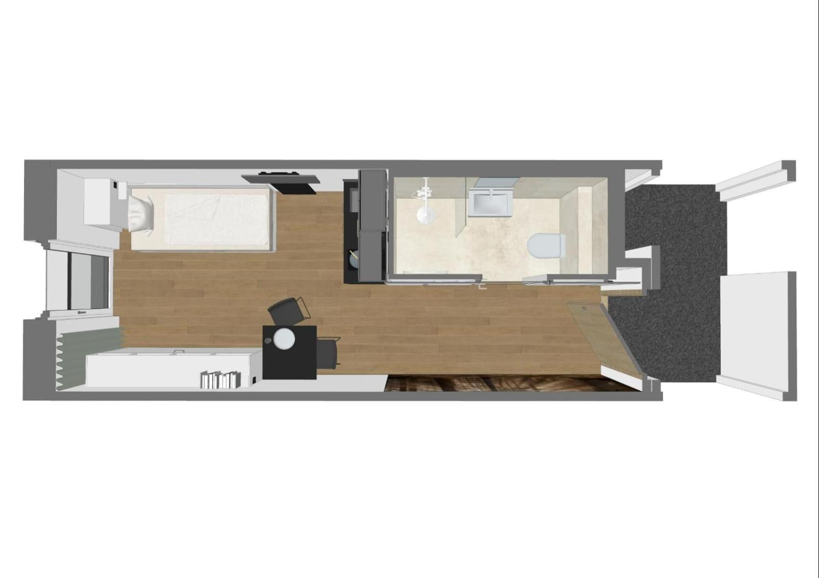 Timber One Boardinghouse Dorfen 아파트 호텔 외부 사진